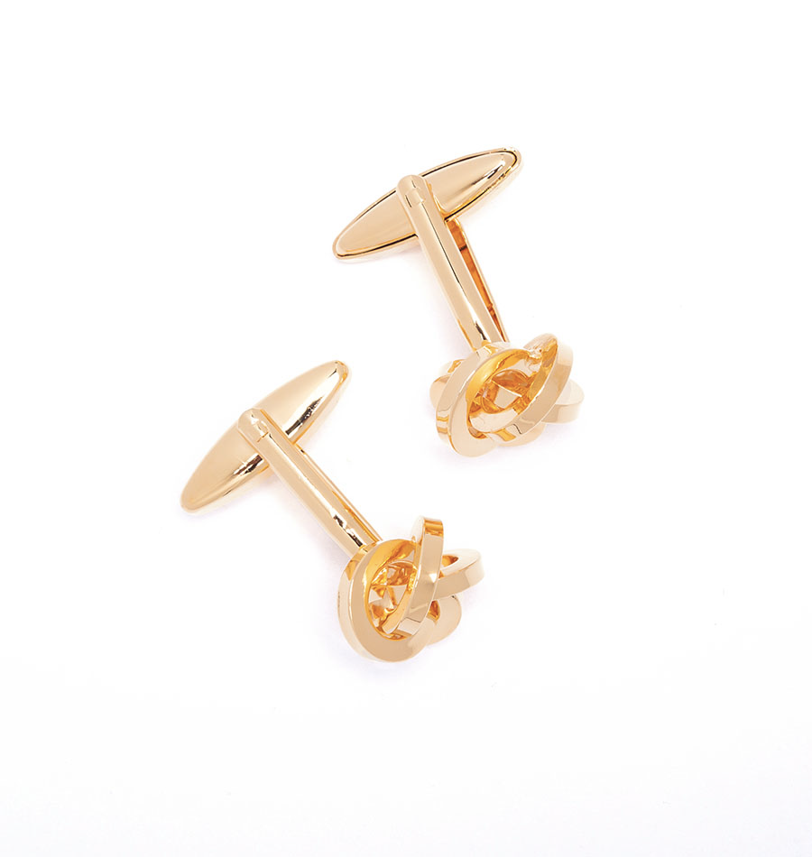 Mancuernillas Golden Knot - Image 3