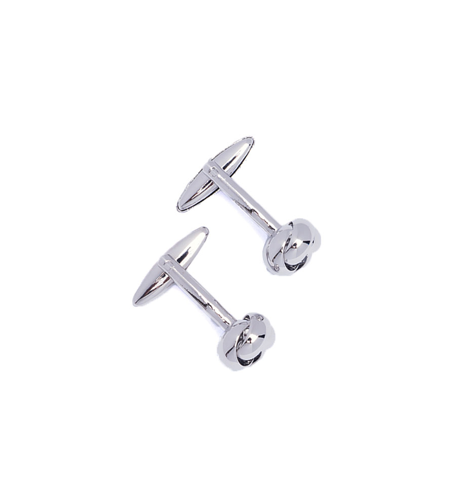 Mancuernillas Silver Knot - Image 3