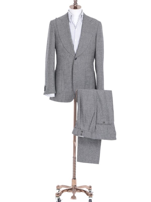 Traje dos piezas fused canvas