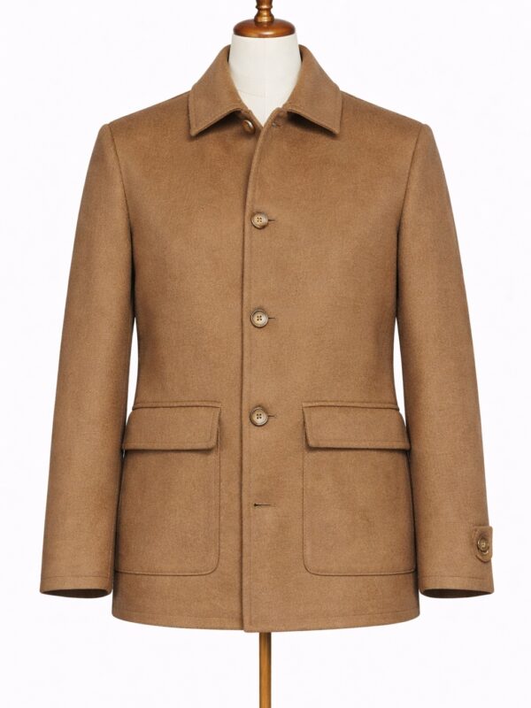 Chamarra de Lana Estilo Corto