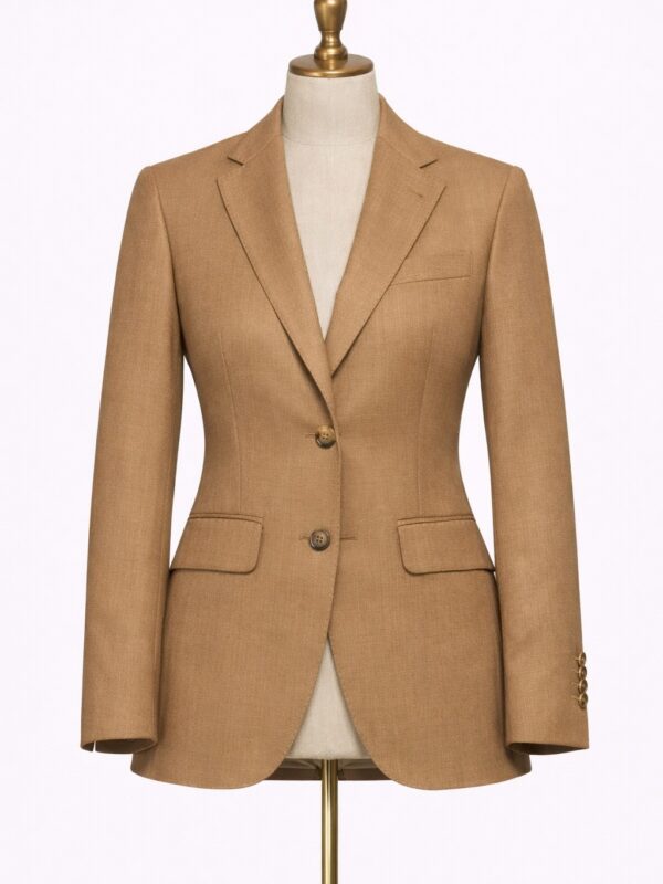 Mujer Blazer camel