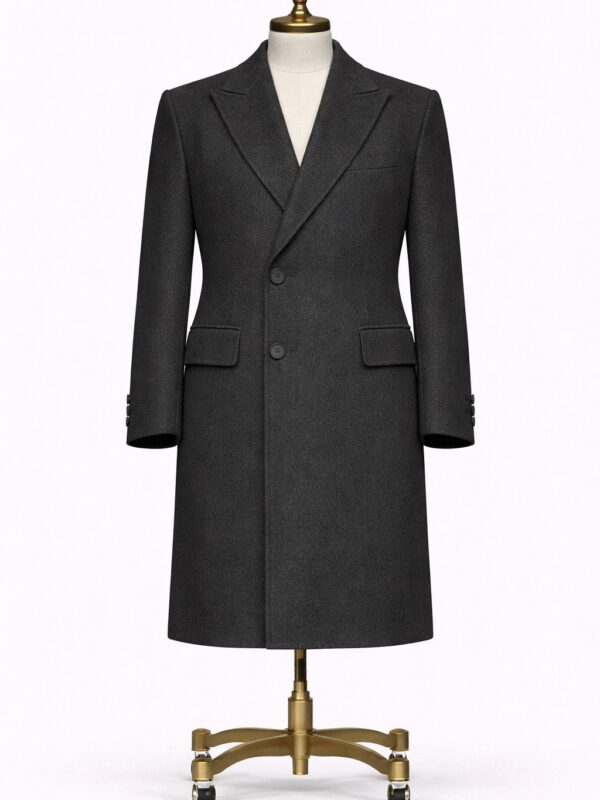 Mujer Gabardina Negra