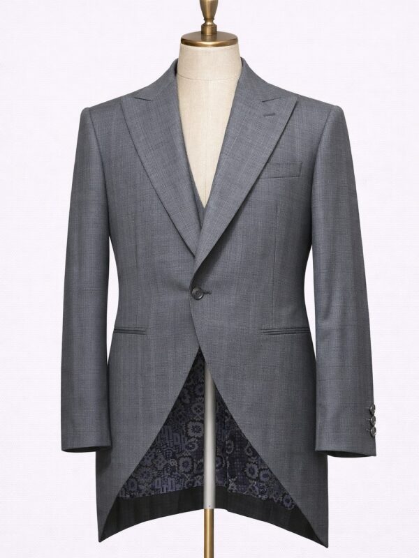 Saco frac gris ceniza