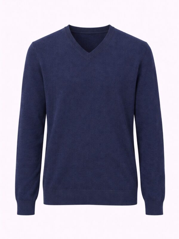 Sueter en cuello V de cachemir