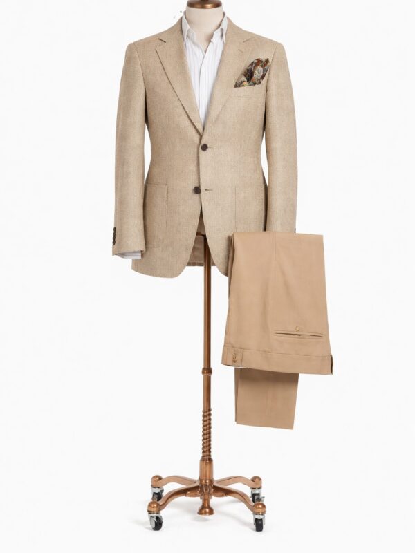 Traje 2 Piezas Beige Claro