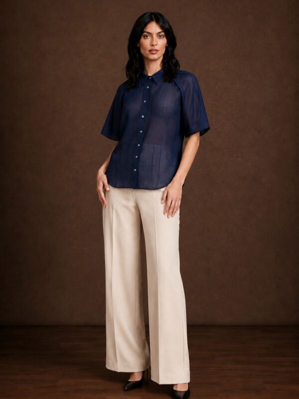 Blusa mangas globo