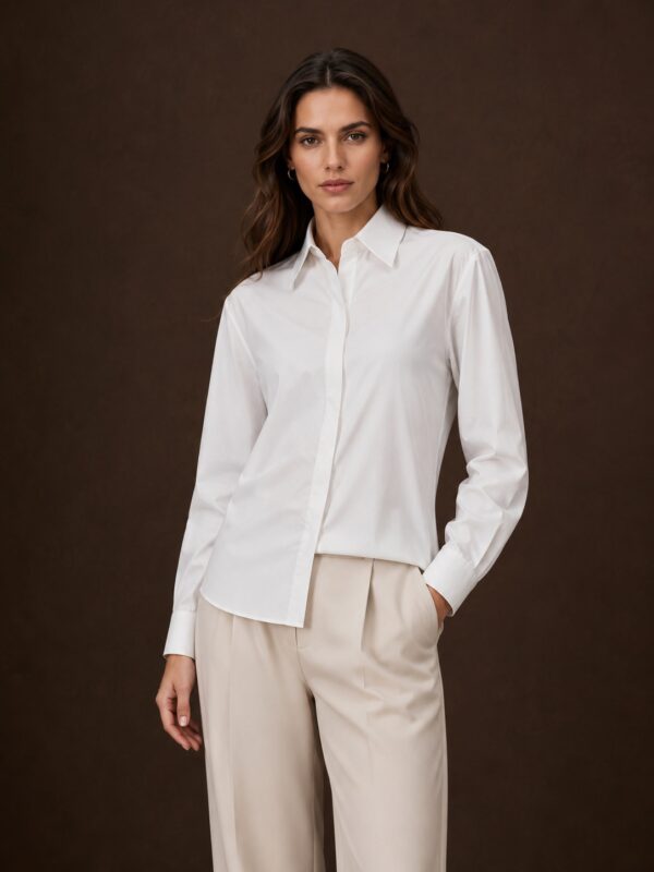 Camisa moño espalda