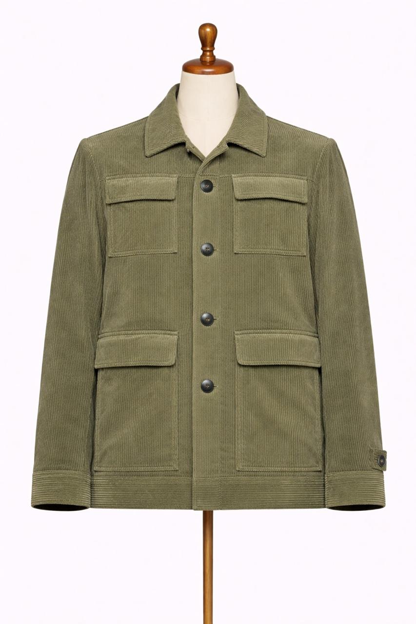 Chamarra Verde Militar - Image 2