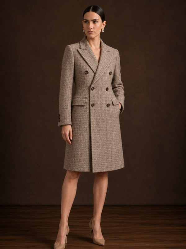 Abrigo Tweed Windsor