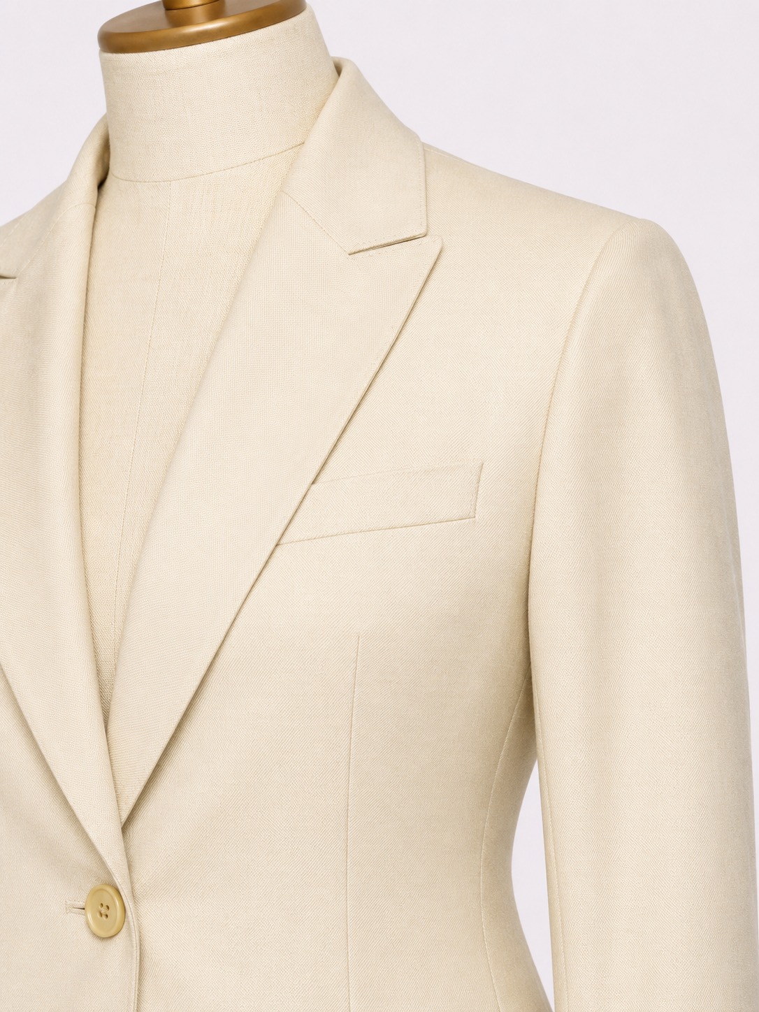 Blazer Off-White de Lana - Image 3