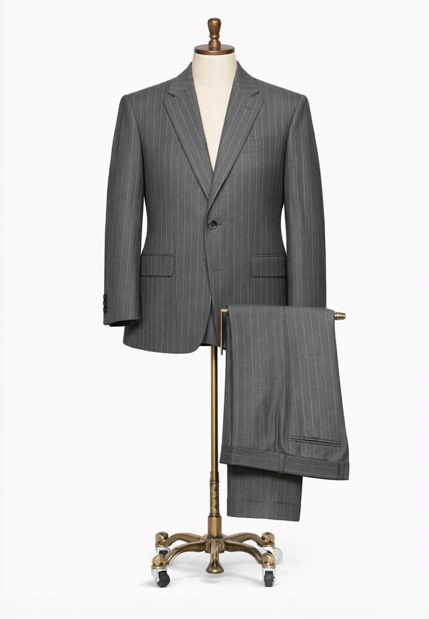 Traje 2 piezas Gris Rata