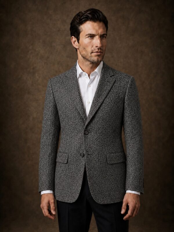 Blazer Negro Texturizado