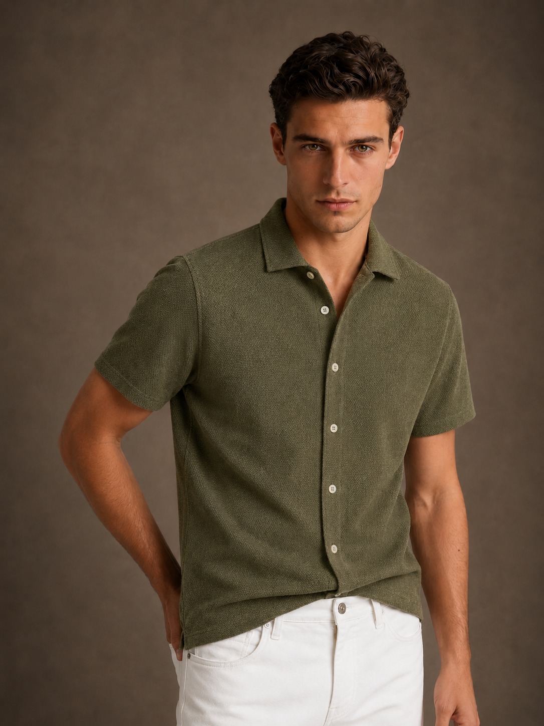 Polo Verde Olivo