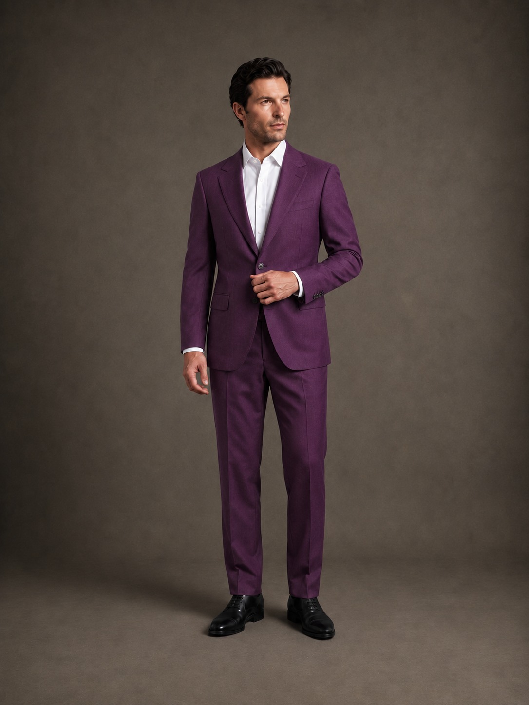 Traje 2 piezas Morado