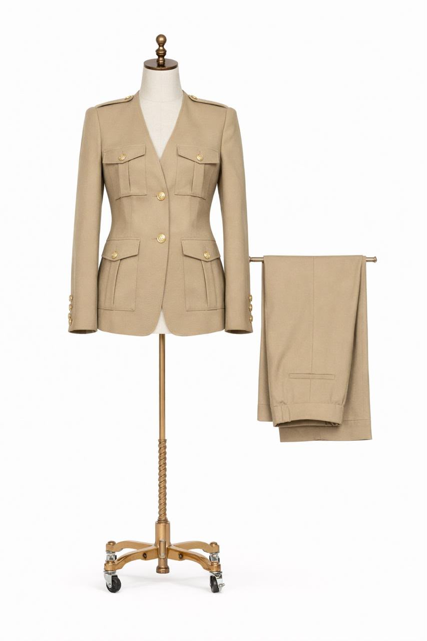 Conjunto Safari Beige Laurent - Image 2